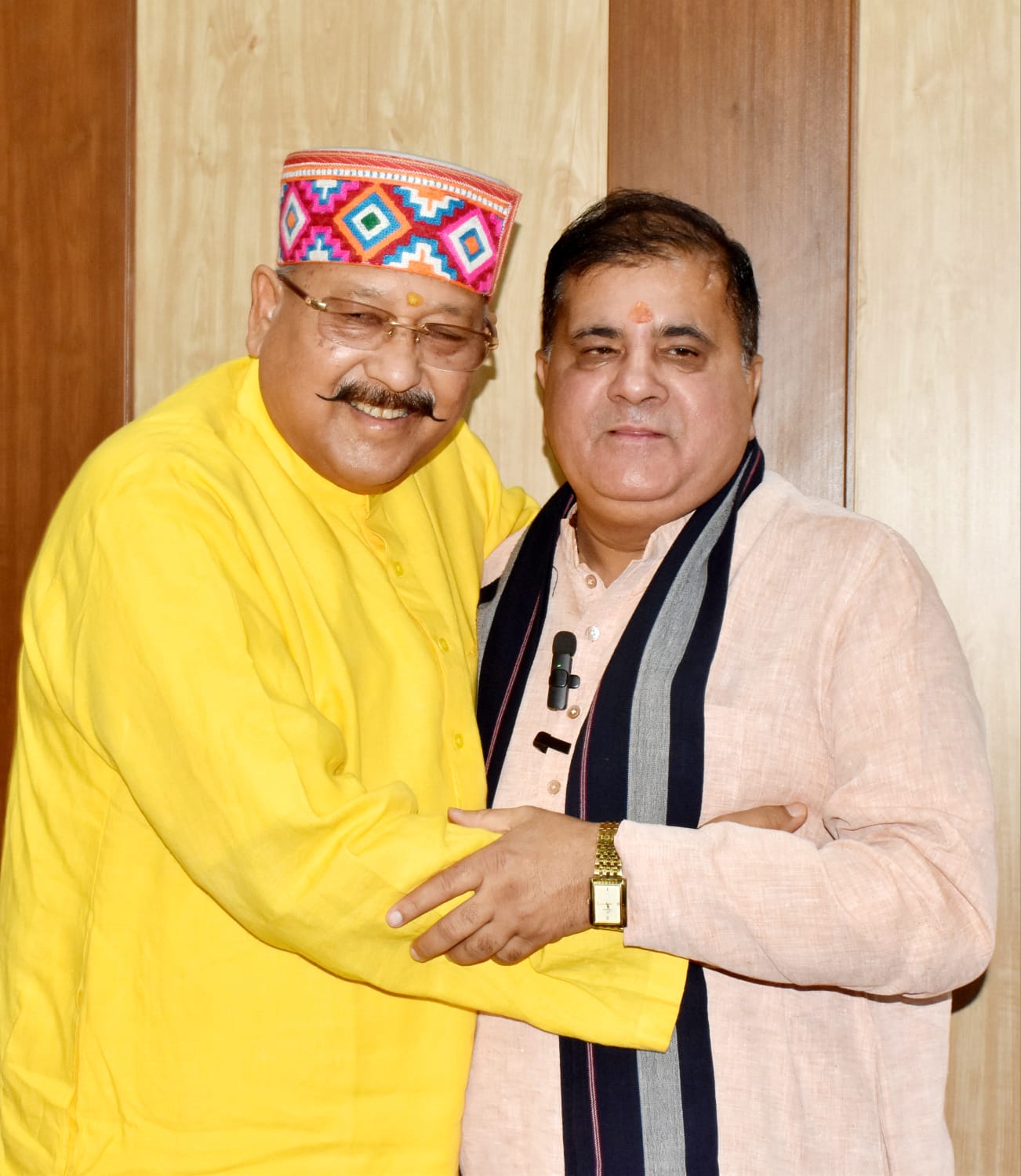 महाराज ने दूसरी बार प्रदेश भाजपा अध्यक्ष बनने पर दी शुभकामनाएं