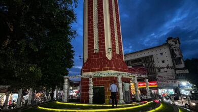 मुख्यमंत्री की प्रेरणा और डीएम की निगरानी में घंटाघर को मिल रहा अलौकिक स्वरूप