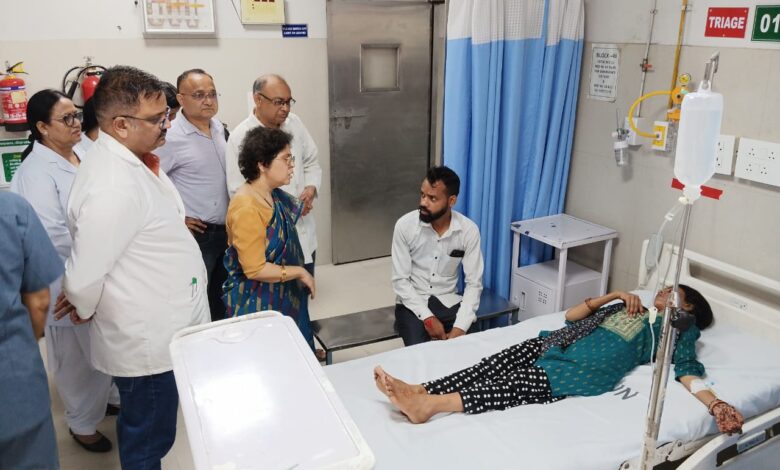 कोरोनेशन अस्पताल देहरादून का औचक निरीक्षण, डॉ. सुनीता टम्टा ने दिए आवश्यक निर्देश