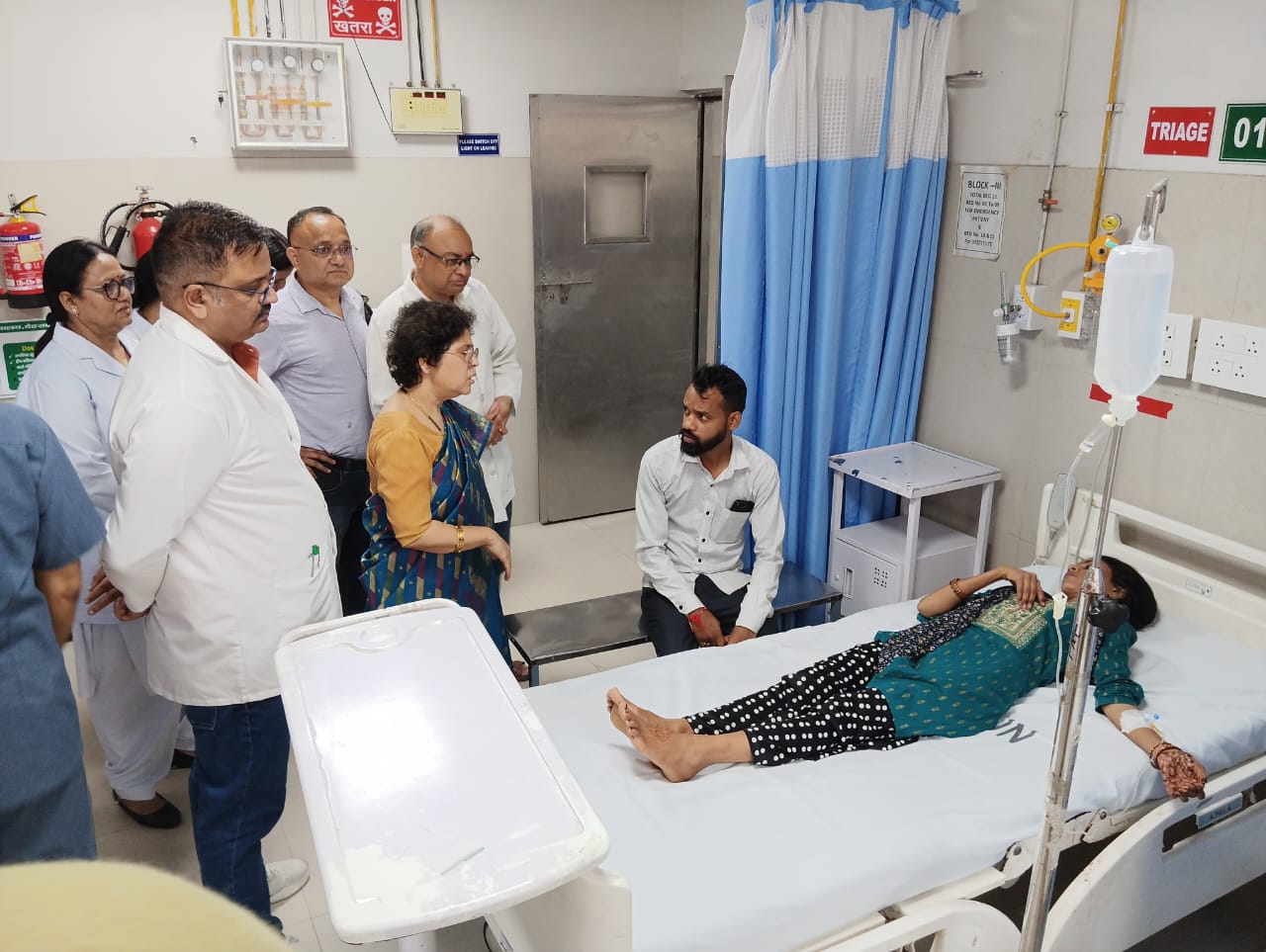 कोरोनेशन अस्पताल देहरादून का औचक निरीक्षण, डॉ. सुनीता टम्टा ने दिए आवश्यक निर्देश