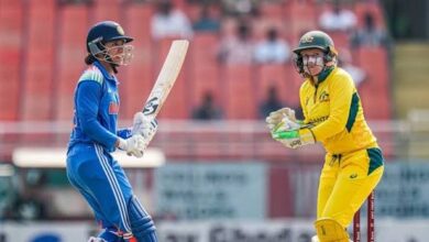 मंधाना का शतक और क्रांति गौड़ की घातक गेंदबाजी, भारत ने ऑस्ट्रेलिया को हराया मंधाना का शतक और क्रांति गौड़ की घातक गेंदबाजी, भारत ने ऑस्ट्रेलिया को हराया