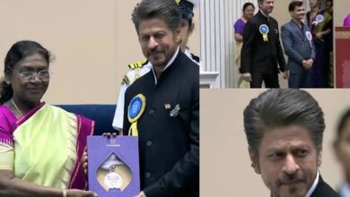 राष्ट्रीय फिल्म पुरस्कार 2025: शाहरुख खान को मिला करियर का पहला नेशनल अवॉर्ड, रानी मुखर्जी और विक्रांत मैसी भी हुए सम्मानित राष्ट्रीय फिल्म पुरस्कार 2025: शाहरुख खान को मिला करियर का पहला नेशनल अवॉर्ड, रानी मुखर्जी और विक्रांत मैसी भी हुए सम्मानित