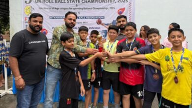 देहरादून में गूंजा खेल का रोमांच, राज्य स्तरीय रोल बॉल चैंपियनशिप का समापन देहरादून में गूंजा खेल का रोमांच, राज्य स्तरीय रोल बॉल चैंपियनशिप का समापन