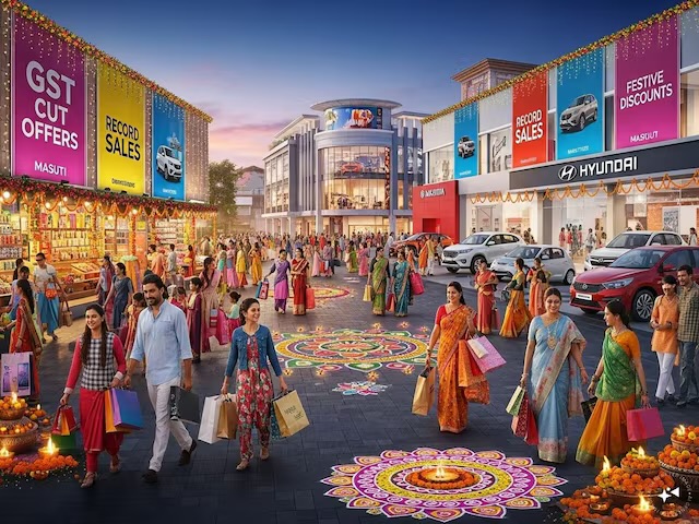 नवरात्रि में खरीदारों की बहार! सरकार की जीएसटी छूट से उछली बिक्री, 10 साल में सबसे ज्यादा रेवेन्यू