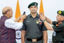 नीरज चोपड़ा को मिल गया लेफ्टिनेंट कर्नल का मानद पद – विशेष समारोह में हुआ पिपिंग नीरज चोपड़ा को मिल गया लेफ्टिनेंट कर्नल का मानद पद – विशेष समारोह में हुआ पिपिंग