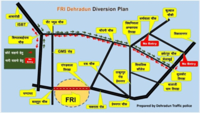 PM मोदी के देहरादून दौरे पर ट्रैफिक अलर्ट! एफआरआई बना जीरो जोन, जानिए पूरा रूट प्लान PM मोदी के देहरादून दौरे पर ट्रैफिक अलर्ट! एफआरआई बना जीरो जोन, जानिए पूरा रूट प्लान