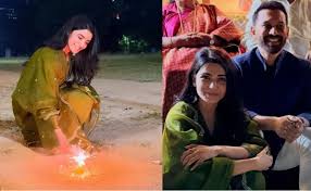 ईशा योग सेंटर में सामंथा रुथ प्रभु और राज निदिमोरु ने रचाई शादी, पहली तस्वीरों में दिखी चमकती डायमंड रिंग ईशा योग सेंटर में सामंथा रुथ प्रभु और राज निदिमोरु ने रचाई शादी, पहली तस्वीरों में दिखी चमकती डायमंड रिंग