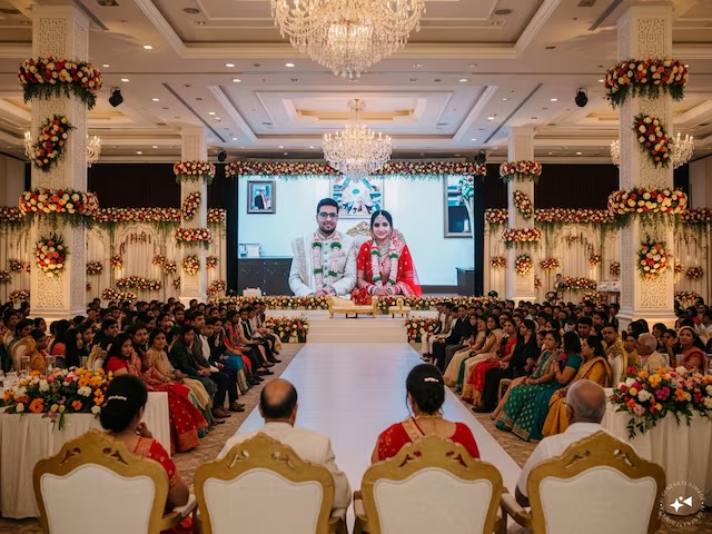 700 किमी से भी अधिक दूरी: फ्लाइट रद्द होने से दूल्हा-दुल्हन फँसे भुवनेश्वर, हुब्बली में हुई उनकी रिसेप्शन — वीडियो कॉल पर जुड़ीं खुशियाँ