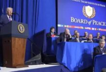 गाजा संकट पर वैश्विक एकजुटता: ‘बोर्ड ऑफ पीस’ की पहली बैठक में भारत की उपस्थिति, 1.5 लाख करोड़ रुपये के राहत फंड की घोषणा गाजा संकट पर वैश्विक एकजुटता: ‘बोर्ड ऑफ पीस’ की पहली बैठक में भारत की उपस्थिति, 1.5 लाख करोड़ रुपये के राहत फंड की घोषणा