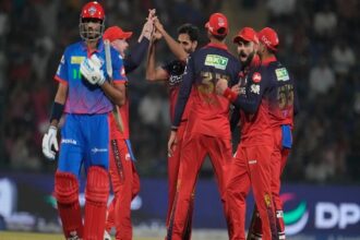 दिल्ली की शर्मनाक हार, RCB ने 6.3 ओवर में खत्म किया मैच, 9 विकेट से जीता मुकाबला
