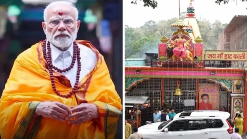 उत्तराखंड में पीएम मोदी का खास कार्यक्रम: Dat Kali Temple में पूजा के बाद करेंगे उद्घाटन, फूलों से सजा मंदिर