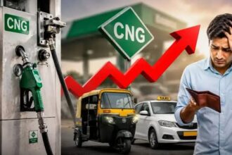 दिल्ली-एनसीआर में फिर बढ़े CNG के दाम: आज से ₹1 प्रति किलो महंगी हुई गैस, ऑटो और कैब चालकों पर बढ़ेगा बोझ
