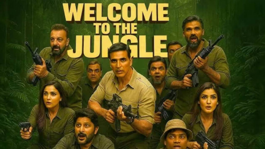 YRF स्टूडियो बना जंगल, ‘वेलकम 3’ के ट्रेलर लॉन्च पर सितारों का लगा मेला